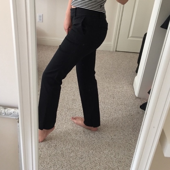 Ann Taylor Boot Cut Black Slacks US4 - Picture 3 of 3